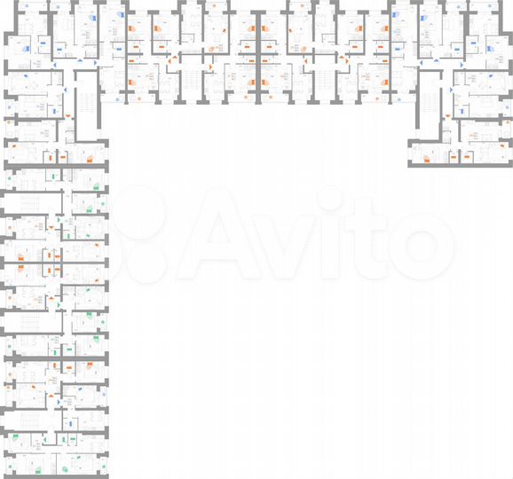 2-к. квартира, 65,9 м², 3/5 эт.
