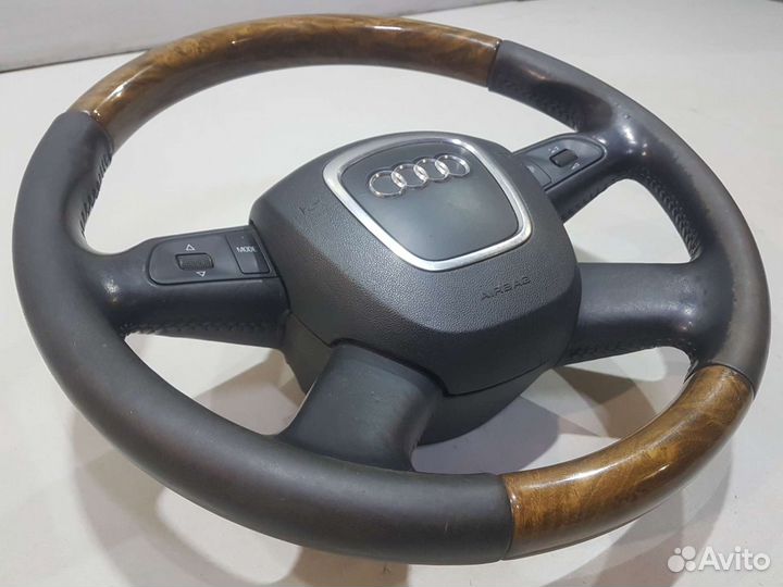 Руль деревянный в сборе ауди а8 audi a8