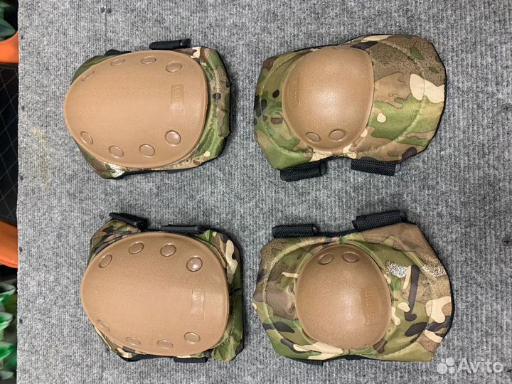 Тактические Наколенники + налокотники Мультикам