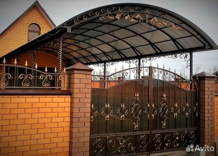 Поликарбонат для навесов