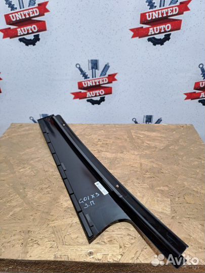 Молдинг двери задний правый Bmw X3 G01 B47 2017