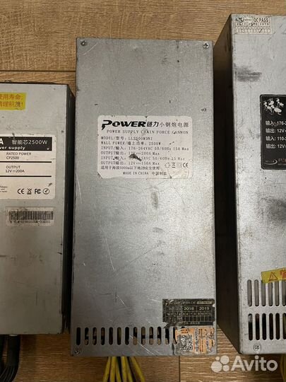 Блок питания Power 2400-2500w для asic автозвук