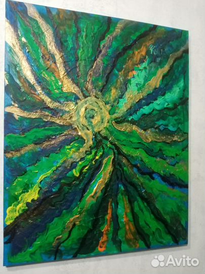 Интерьерная картина, Холст абстракция