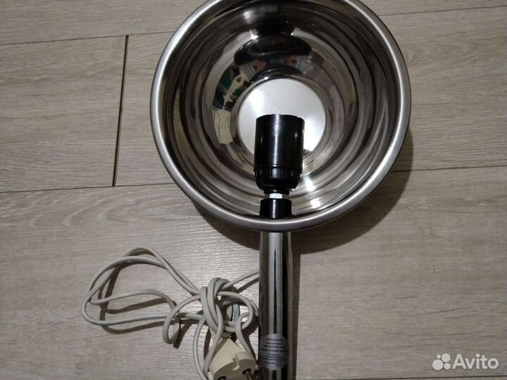 Синяя лампа для прогревания