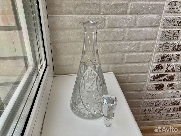 Графин хрустальный