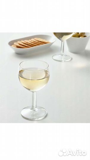 Бокалы для вина икеа форсиктигт försiktigt 6 шт
