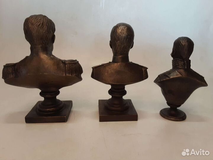 Бюсты бронза. Старые.(Неноводел,не Китаи)