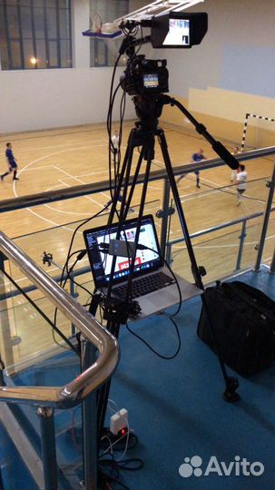 Трансляция хоккея футбола видеооператор в комманду