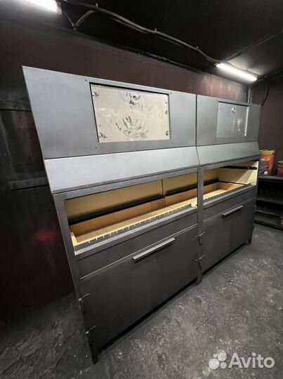 Мангал с гидрофильтром 240 см