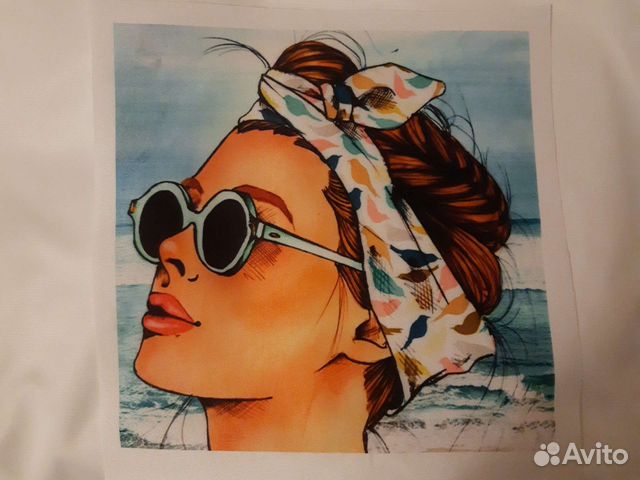 Принт на ткани Оксфорд для рукодельниц