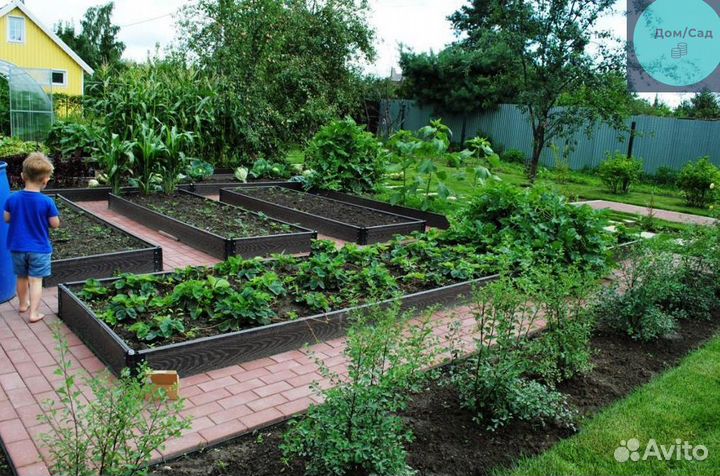 Грядки усиленные полимерные