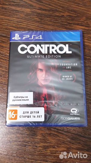 Новый диск Control Ultimate Edition ps4