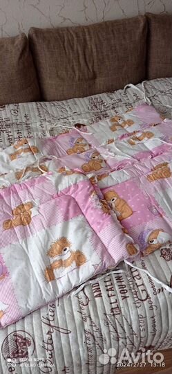 Бортики в кроватку