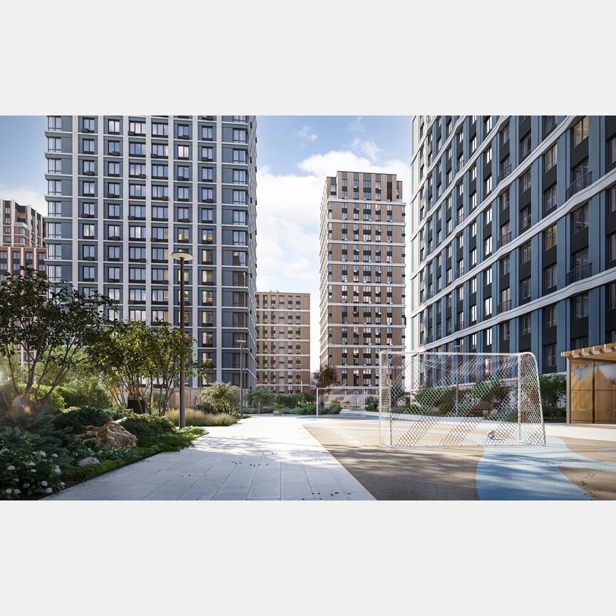 1-к. квартира, 40,7 м², 16/23 эт.