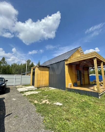 Коттедж 88 м² на участке 8 сот.