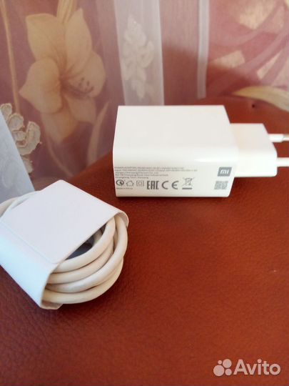 Зарядное устройство Xiaomi с кабелем тайп С