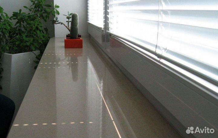 Кварцевые подоконники за 3 дня