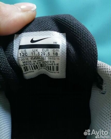 Кроссовки nike (28,5р)