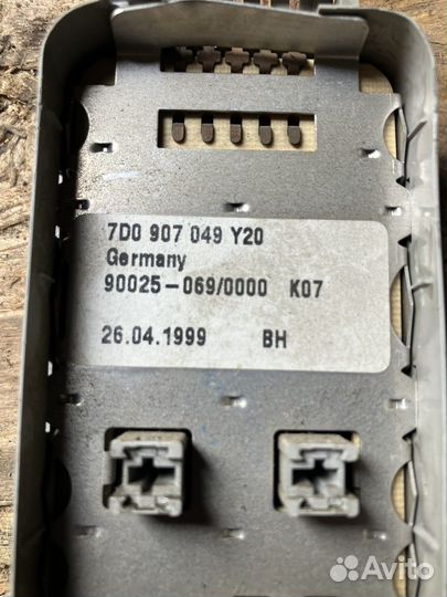 Блок управления задним климатом фольксваген т4