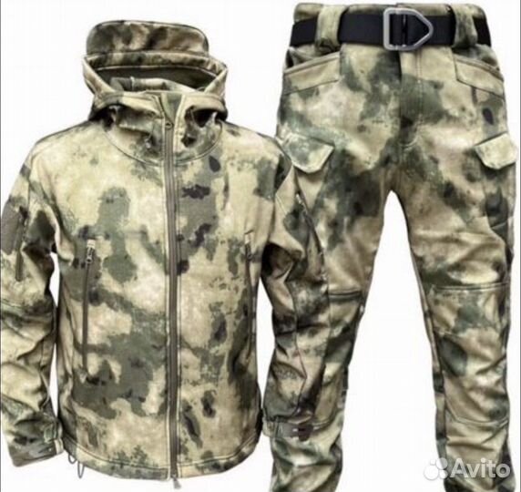 Котсюм тактический мультикам Softshell