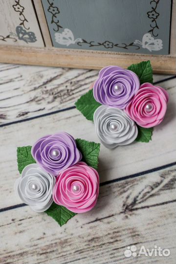 Резинки для волос ручной работы