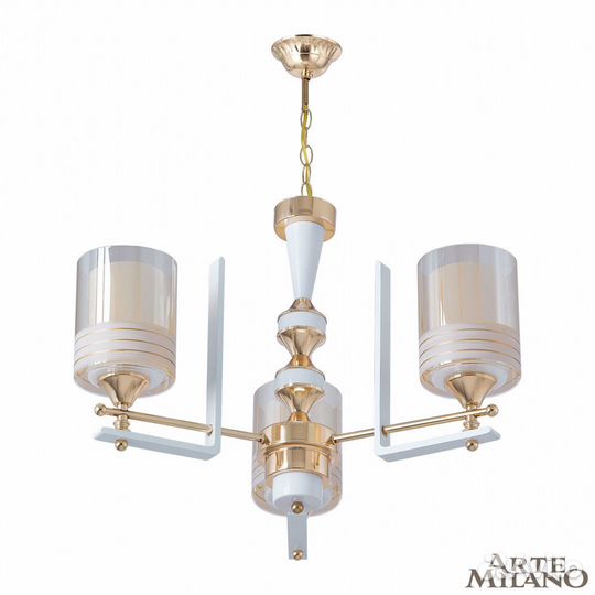 Arte Milano 306087/3 Wh/Gd люстра