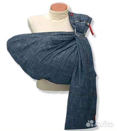 Слинг active джинсовый