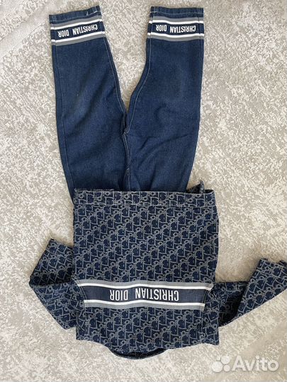 Джинсы + курточка для мальчика рост 110