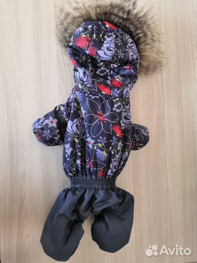 Комбинезон зимний для маленькой собаки