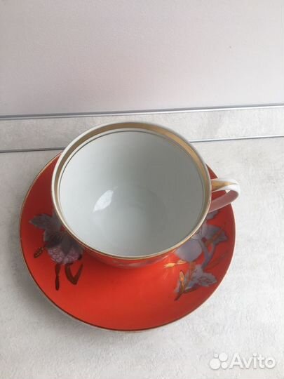 Чайная пара мальва