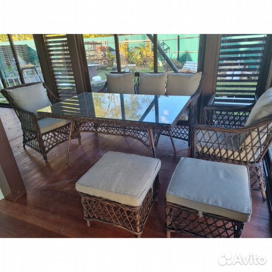 Комплект мебели из ротанга с доставкой