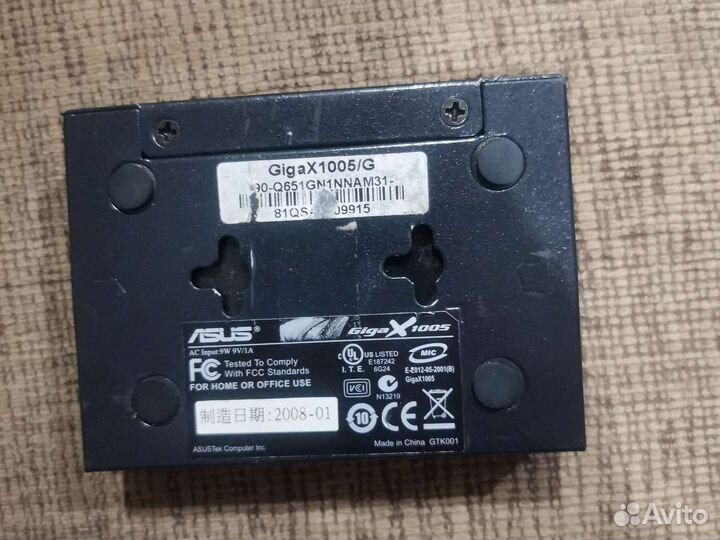 Коммутатор asus GigaX 1005/G