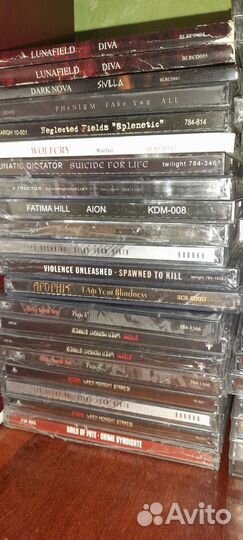 Сд диски Cd фирменные metal rock progressive heavy