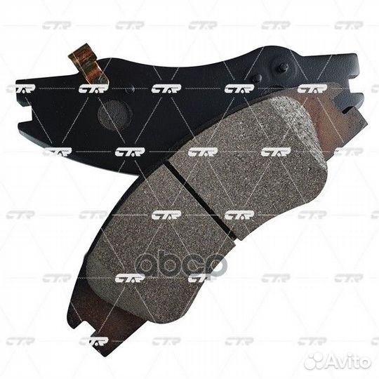 Колодки тормозные дисковые перед GK0538 CTR