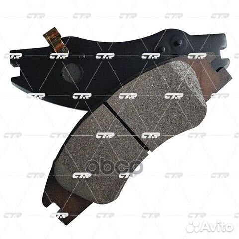 Колодки тормозные дисковые перед GK0538 CTR