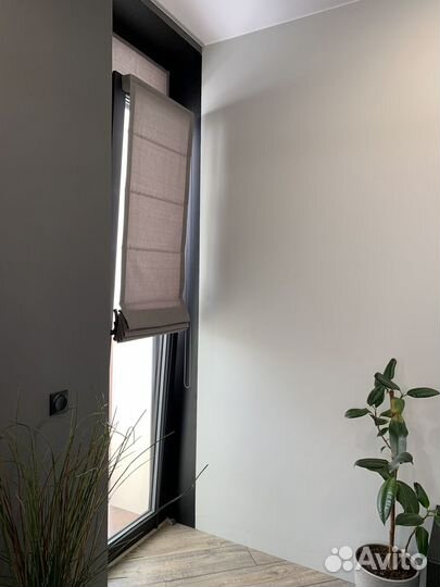 Римская штора на раму окна на заказ