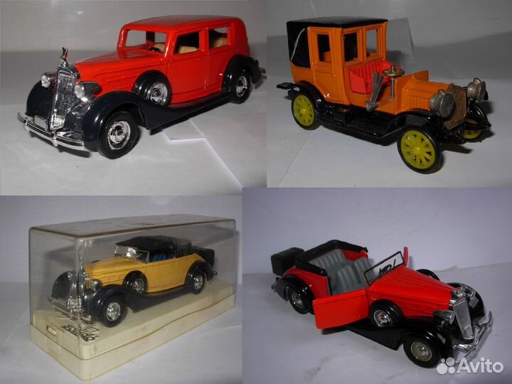 1/43 модели USA Ford Cadillac Lincoln и др. до 45г