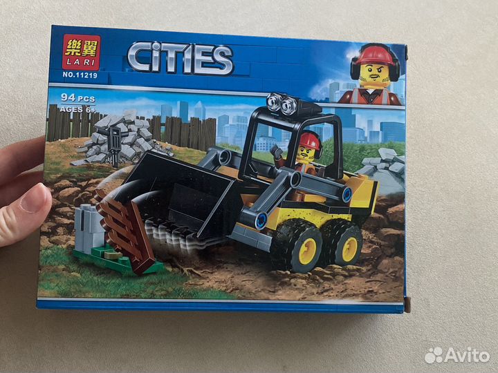 Lego City и Sluban разные наборы