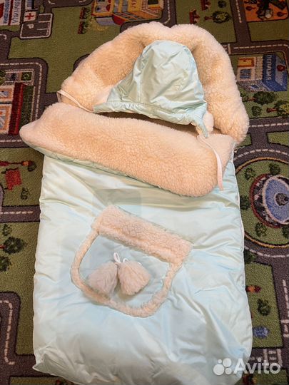 Конверт на выписку зимний