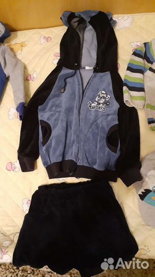 Детские вещи на мальчика пакетом