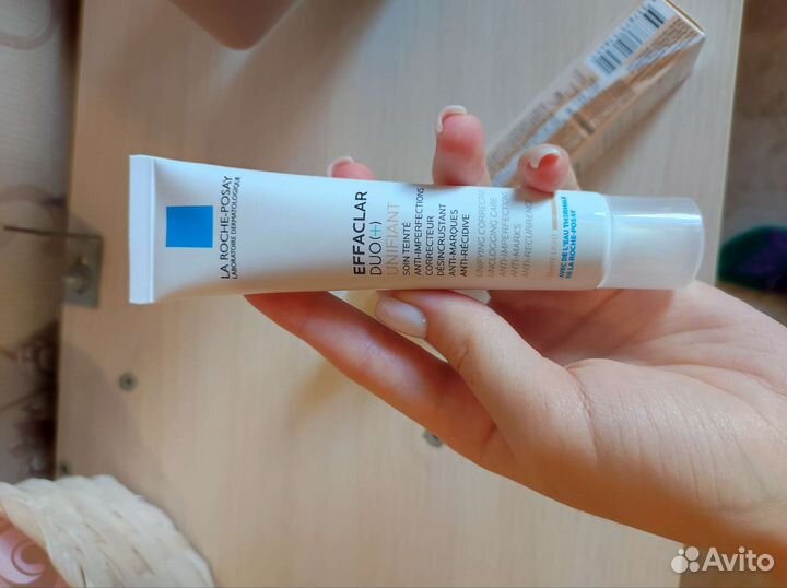 La roche posay effaclar duo крем, ровный тон кожи