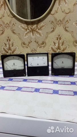 Вольтметры и амперметры