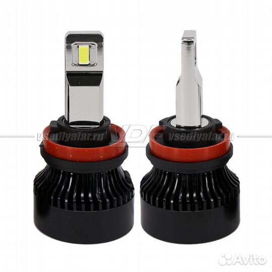 Светодиодные лампы Sariti K5 с Обманкой Цоколь H11