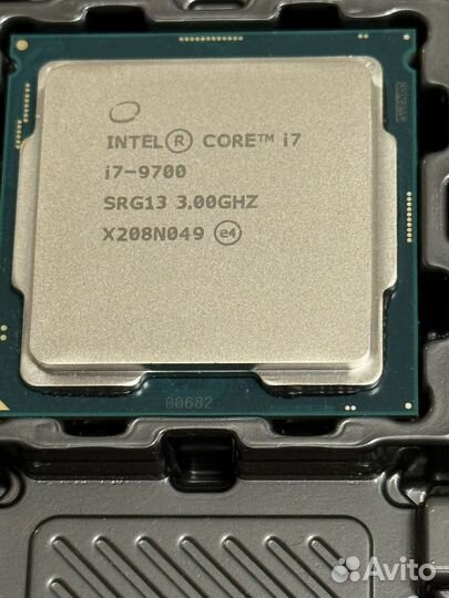 Процессор i7 9700, LGA 1151 v2, 8 x 3000 мгц