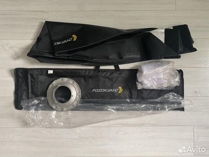 Fotokvant SB-6090BW софтбокс 35х160 см с адаптером