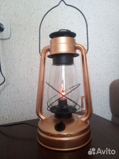 Светильник из керосиновой лампы 