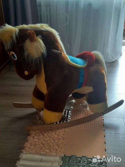 Качалка ослик большая