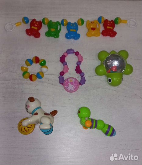 Погремушки пакетом, 30 шт