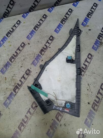 Обшивка стойки задняя правая верхняя Кия Рио 3