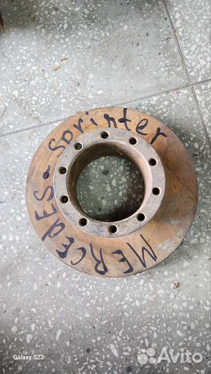 Диски тормозные на mercedes sprinter